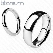 Titánium karikagyűrű, 4 mm