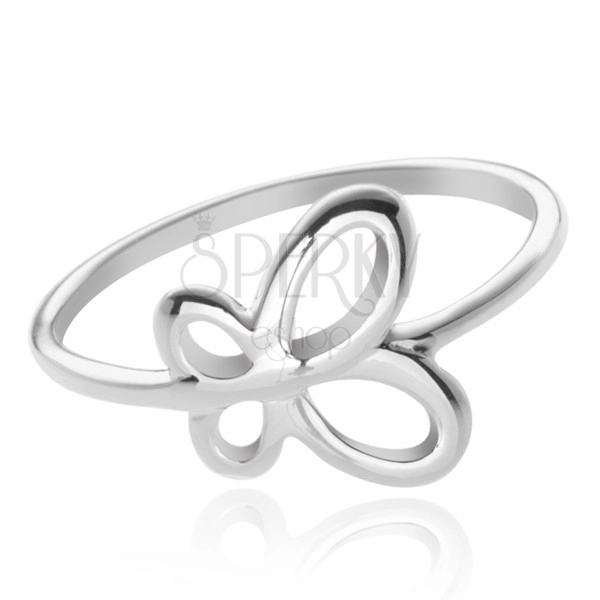 925 ezüst gyűrű - lepkeszárnyak